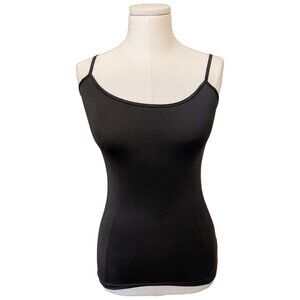 Vintage Y2K Dark Grey Cami Top Spaghetti Strap Tank Tee 2000s Bella Swan Sz S